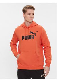 Puma Bluza Ess 586687 Pomarańczowy Regular Fit. Kolor: pomarańczowy. Materiał: bawełna, syntetyk