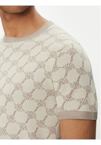 JOOP! Sweter 17 JK-17Ravao 30045832 Beżowy Modern Fit. Kolor: beżowy. Materiał: bawełna #6