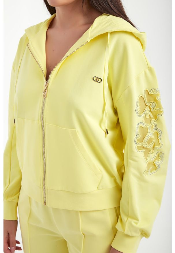 Liu Jo - Bluza damska z kapturem LIU JO. Typ kołnierza: kaptur