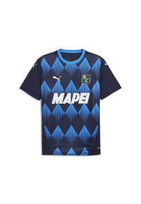 Puma - Męska koszulka US Sassuolo Calcio 24/25 PUMA Navy Ignite Blue. Kolor: niebieski. Sport: piłka nożna