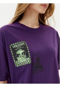 Volcom Sukienka codzienna Filip Rygalski B1312516 Fioletowy Loose Fit. Okazja: na co dzień. Kolor: fioletowy. Materiał: bawełna. Typ sukienki: proste. Styl: casual #4