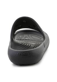 Klapki Crocs Classic Slide V2 209401-001 czarne. Okazja: na spacer, na plażę. Nosek buta: otwarty. Kolor: czarny. Materiał: materiał. Sezon: lato #6