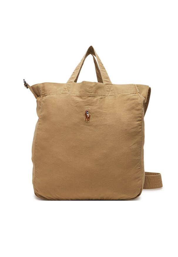 Torba Polo Ralph Lauren. Kolor: beżowy