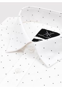 PAKO LORENTE – Biała koszula męska w czarne kropki P24SF-1X-001-B-S - Pako Lorente. Okazja: na co dzień. Kolor: biały, czarny, wielokolorowy. Długość rękawa: długi rękaw. Długość: długie. Wzór: kropki. Styl: casual, elegancki #7