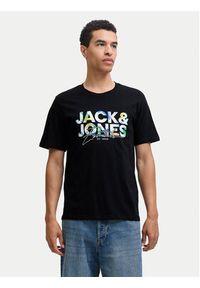 Jack & Jones - Jack&Jones Komplet 3 t-shirtów Geplas 12288303 Kolorowy Regular Fit. Materiał: bawełna. Wzór: kolorowy #5