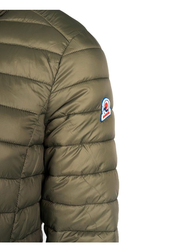 Invicta Kurtka | 4431449 | Mężczyzna | Khaki. Okazja: na co dzień. Typ kołnierza: kaptur. Kolor: brązowy. Materiał: poliamid. Wzór: aplikacja. Styl: casual