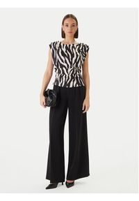 Morgan Bluzka 261-DCLAMY Czarny Regular Fit. Kolor: czarny. Materiał: syntetyk #2