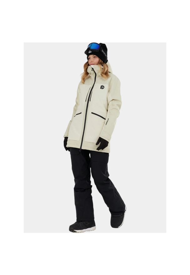 FUNDANGO - Kurtka Narciarska Damska Fundango Pemberton Eco Allmountain. Kolor: biały. Materiał: materiał. Sezon: zima. Sport: narciarstwo