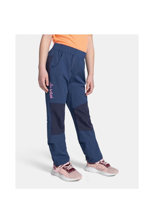 Kilpi - Dziewczęce spodnie outdoorowe kilpi KARIDO-JG. Kolor: niebieski. Sezon: lato. Sport: turystyka piesza