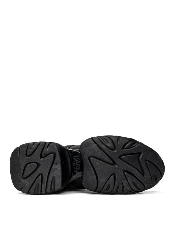 Botki damskie czarne Karl Lagerfeld GEMINI Hi Lace Boot. Kolor: czarny. Styl: klasyczny, rockowy