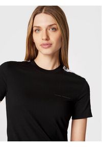 Chiara Ferragni T-Shirt 73CBHT13 Czarny Slim Fit. Kolor: czarny. Materiał: bawełna #3