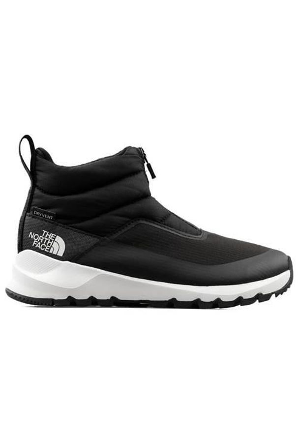 Buty do chodzenia damskie The North Face Thermoball Progressive Zip II WP. Wysokość cholewki: za kostkę. Zapięcie: zamek. Kolor: wielokolorowy, czarny. Materiał: materiał, syntetyk. Szerokość cholewki: normalna. Sport: turystyka piesza