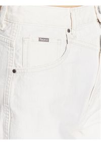 Pepe Jeans Szorty jeansowe Rachel Short PL801001TB5 Biały Regular Fit. Kolor: biały #3