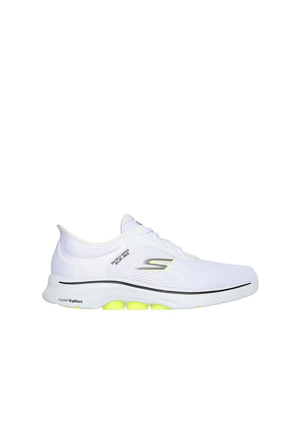 skechers - Buty męskie SKECHERS Go Walk 7 Valin. Kolor: biały
