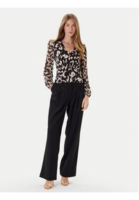 Morgan Bluzka 252-TRITA Czarny Regular Fit. Kolor: czarny. Materiał: syntetyk #5