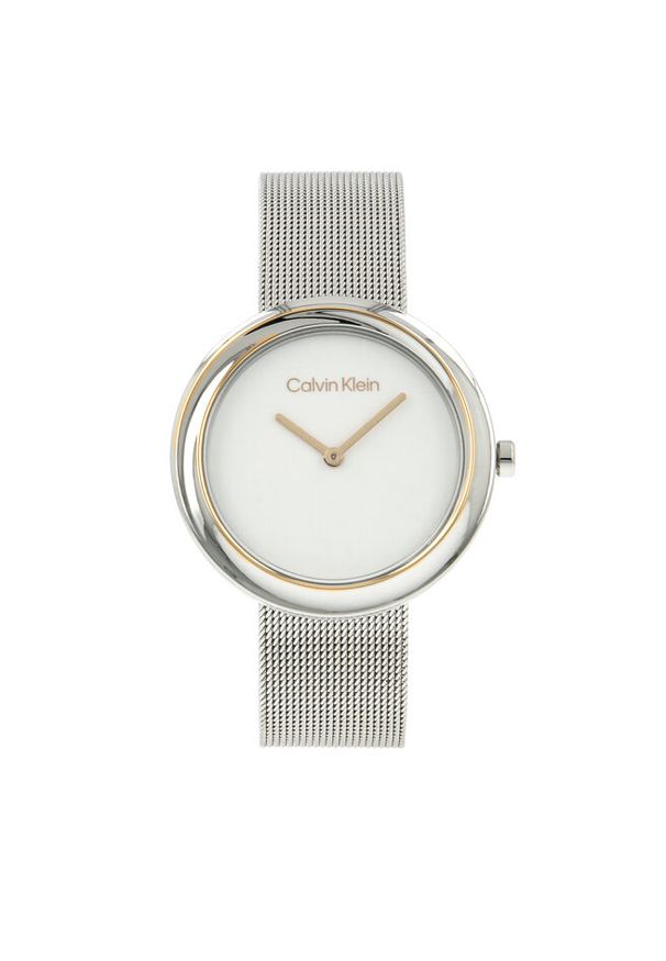 Zegarek Calvin Klein. Kolor: srebrny