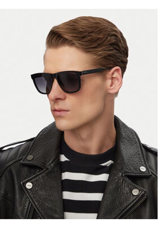 Hugo - HUGO Okulary przeciwsłoneczne 1391/G/S 208794 Czarny. Kolor: czarny