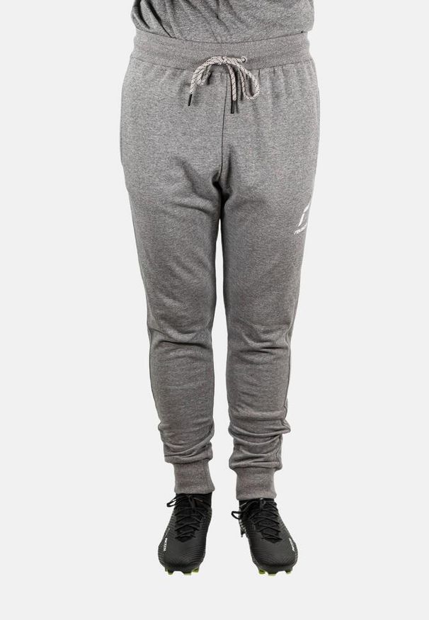 Spodnie dresowe męskie Reusch Joggers. Kolor: biały, wielokolorowy, szary. Materiał: dresówka