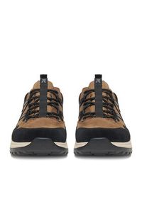 Rieker Sneakersy U0104-20 Brązowy. Kolor: brązowy. Materiał: zamsz, skóra