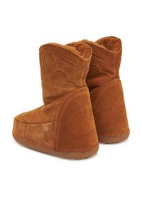 Inuikii Botki Cowboy Emboidery 1002.024.0031 Beżowy. Kolor: beżowy. Materiał: zamsz, skóra #5