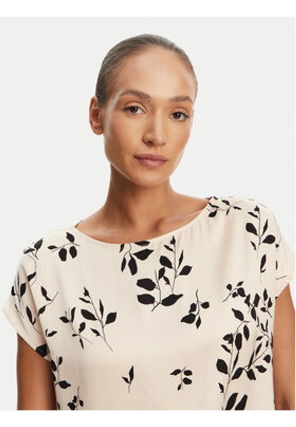 Tatuum Bluzka Osma 1 T2504.065 Écru Regular Fit. Materiał: wiskoza