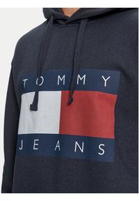 Tommy Jeans Bluza DM0DM20591 Granatowy Relaxed Fit. Kolor: niebieski. Materiał: bawełna #2