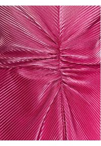 ROTATE Sukienka koktajlowa Gradient Plisse 1000191979 Różowy Regular Fit. Kolor: różowy. Materiał: syntetyk. Wzór: gradientowy. Styl: wizytowy