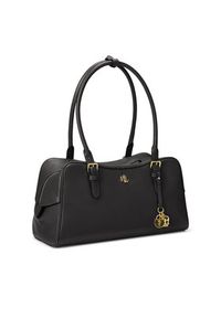 Lauren Ralph Lauren - LAUREN RALPH LAUREN Torebka 431P06068002 Czarny. Kolor: czarny. Materiał: skórzane #2