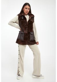 Aeronautica Militare - Kamizelka damska futrzana AERONAUTICA MILITARE. Materiał: futro #3