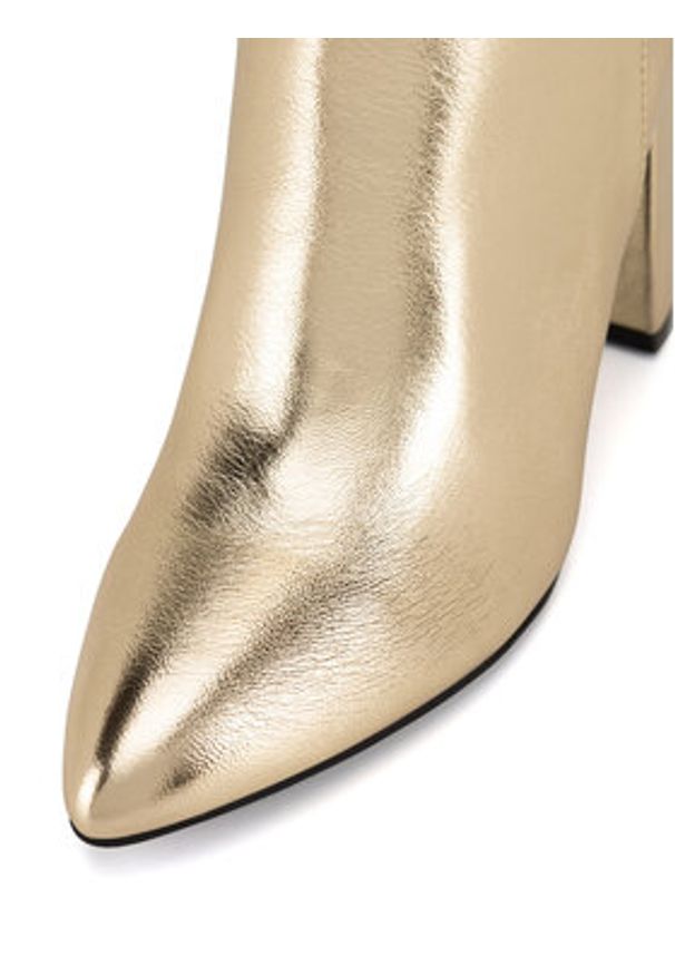 MEXX Kozaki MI001805743W Złoty. Kolor: złoty. Materiał: materiał, syntetyk