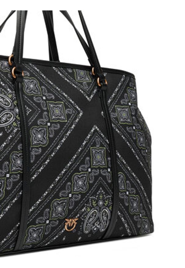 Pinko - PINKO Torebka Shopper Extra PE 25 PLTT104900 A2AS Czarny. Kolor: czarny