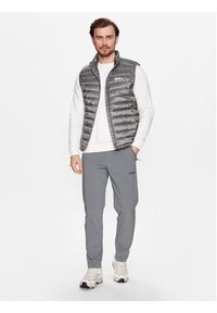 Jack Wolfskin Bezrękawnik Pack & Go Down 1207011 Szary Regular Fit. Kolor: szary. Materiał: syntetyk. Długość rękawa: bez rękawów