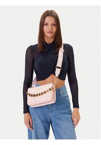 Love Moschino - LOVE MOSCHINO Torebka JC4072PP1ML1360A Różowy. Kolor: różowy. Materiał: skórzane #4