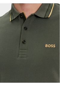 BOSS - Boss Polo Paddy 50469055 Zielony Regular Fit. Typ kołnierza: polo. Kolor: zielony. Materiał: bawełna #5
