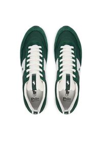 Polo Ralph Lauren Sneakersy Train 89 809P07284001 Zielony. Kolor: zielony. Materiał: skóra, zamsz #6