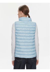 TOMMY HILFIGER - Tommy Hilfiger Kamizelka Lw Padded Global Stripe Vest WW0WW40779 Błękitny Regular Fit. Kolor: niebieski. Materiał: syntetyk #7