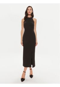 Imperial Sukienka koktajlowa AERNHAW Czarny Slim Fit. Kolor: czarny. Materiał: syntetyk. Styl: wizytowy #1