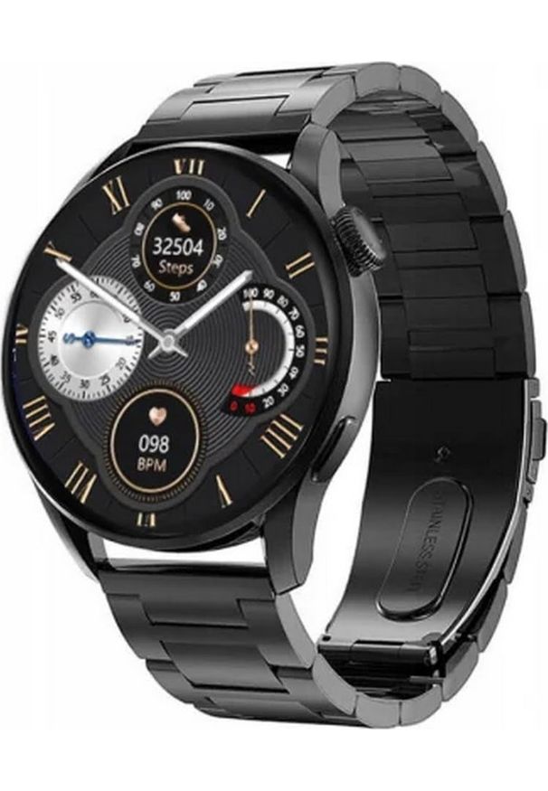 Smartwatch Zaxer ZT3 Czarny (ZAXER). Rodzaj zegarka: smartwatch. Kolor: czarny