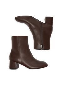 Jenny - JENNY Botki CEO-CD240148-1 Brązowy. Kolor: brązowy. Materiał: syntetyk, materiał #4