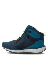 Jack Wolfskin Trekkingi Terraventure Texapore Mid M 4051521 Granatowy. Kolor: niebieski. Sport: turystyka piesza