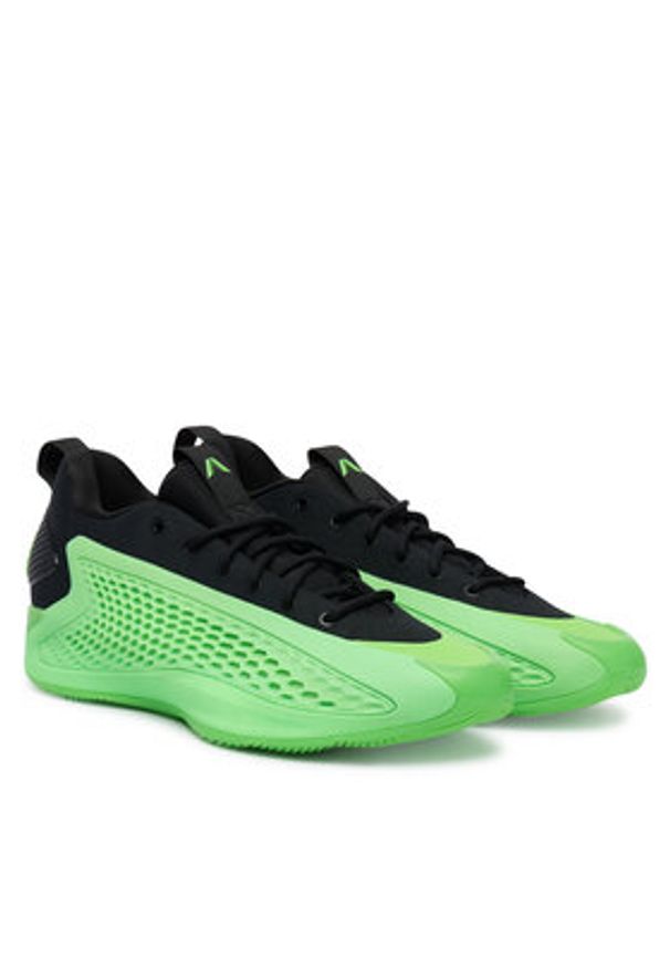 Adidas - adidas Buty do koszykówki Anthony Edwards 1 Low JI4065 Zielony. Kolor: zielony. Materiał: materiał. Sport: koszykówka