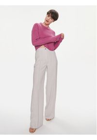 only - ONLY Sweter Malavi 15284453 Różowy Regular Fit. Kolor: różowy. Materiał: syntetyk