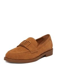 Badura Loafersy EO-ADELE-LT2674-6 Brązowy. Kolor: brązowy. Materiał: skóra, zamsz #5
