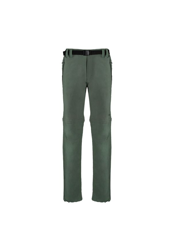 Spodnie trekkingowe męskie CMP Zip Off. Kolor: zielony