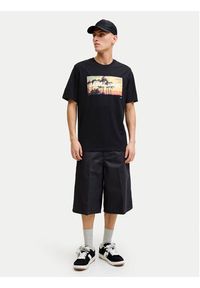 Jack & Jones T-Shirt Indiana Tee 12288112 Czarny Regular Fit. Kolor: czarny. Materiał: bawełna #3