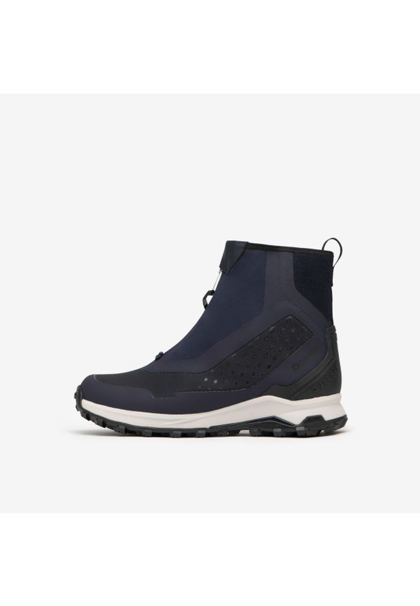 quechua - Buty turystyczne męskie Quechua MH900 Pro Mid wodoodporne. Kolor: niebieski. Szerokość cholewki: normalna. Sezon: zima. Sport: turystyka piesza