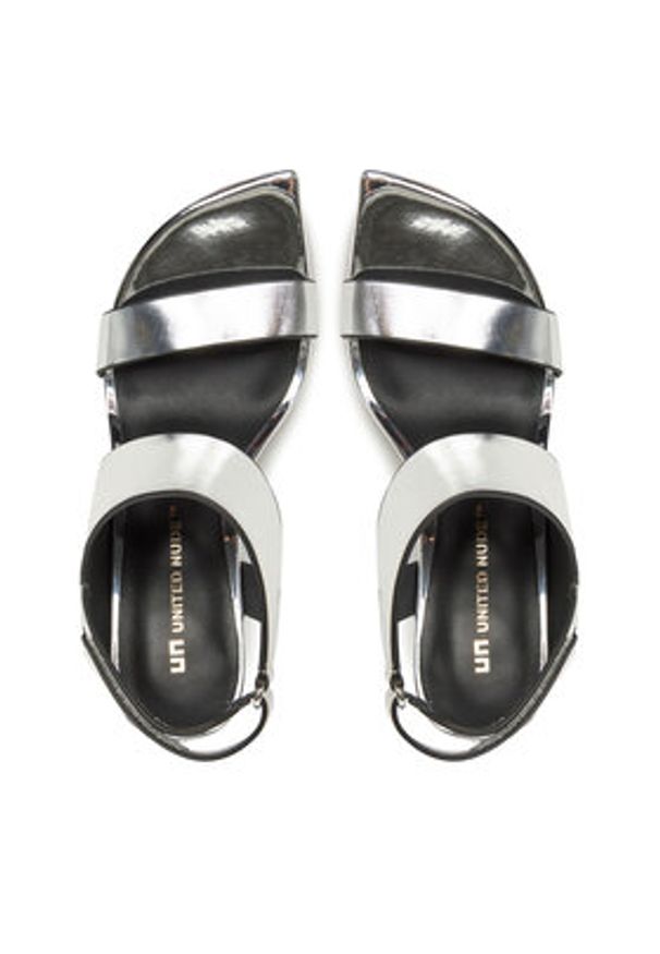 United Nude Sandały Zuma Sandal Hi 1092814116 Srebrny. Kolor: srebrny. Materiał: skóra