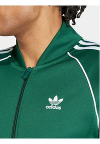 Adidas - adidas Bluza adicolor Classics SST IR9863 Zielony Slim Fit. Kolor: zielony. Materiał: bawełna