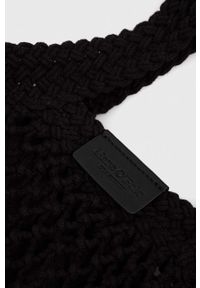 Marc O'Polo torebka kolor czarny. Kolor: czarny #5