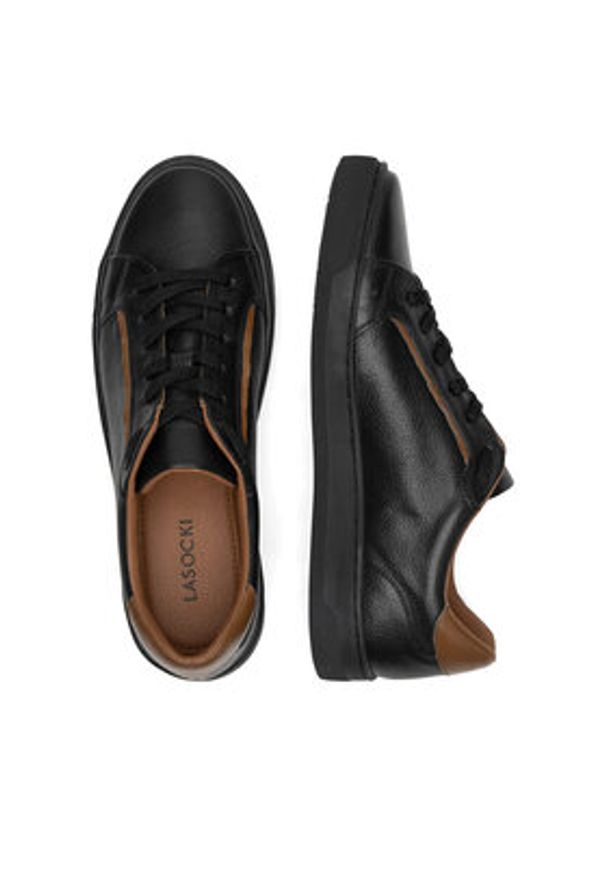 Lasocki Półbuty WI16-D557-02 Czarny. Kolor: czarny. Materiał: skóra
